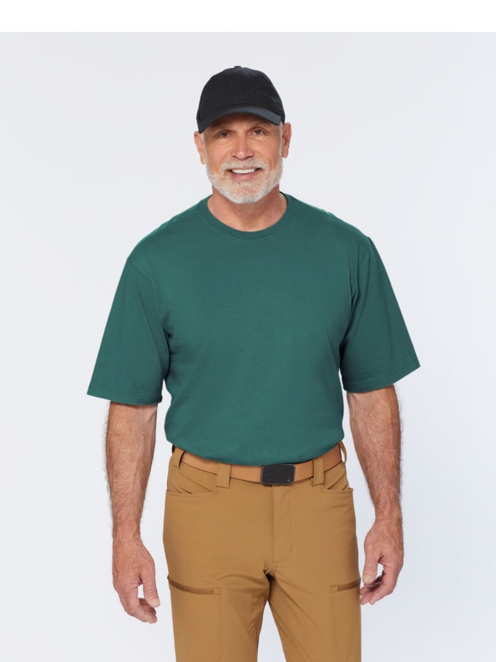 Duluth Trading Co Men's Deep Green Crew Tee